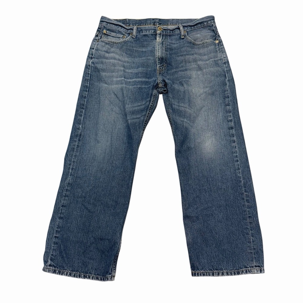 Levi's 569 Loose Straight Fit Jeans Medium Wash Men's Size 36 x 30